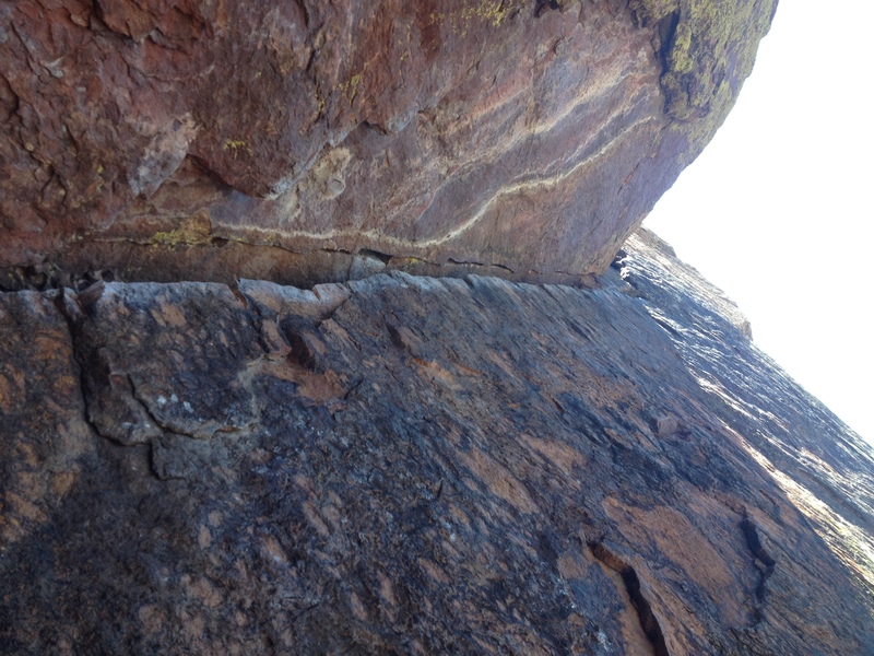 The dihedral on The Yellow Spur.