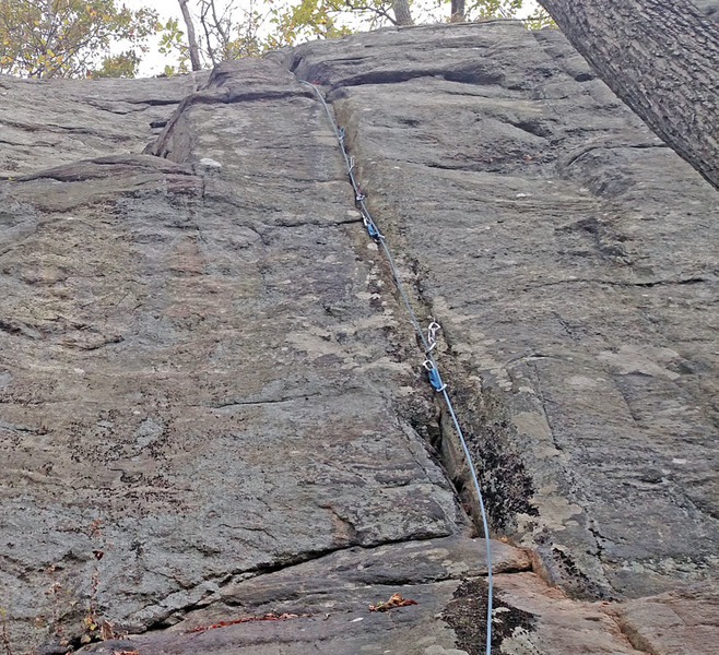 Loyalist Crack with protection placed on lead by Marty Molotoris
