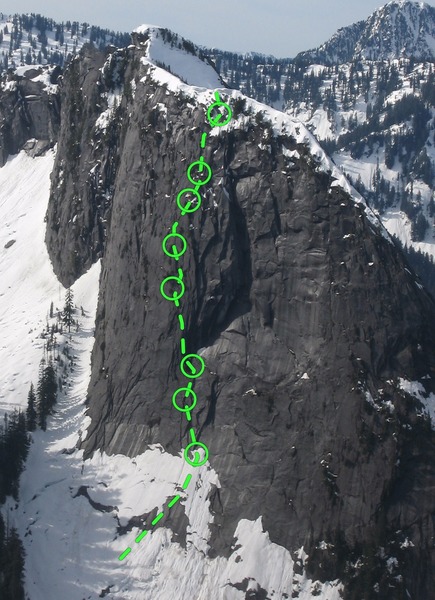 Witch Doctor Wall in Winter
<br>
Sunday Cruise 5.9 8p
<br>
Photo by Matt Perkins