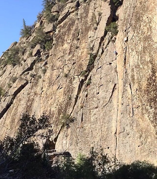 Almost to the top