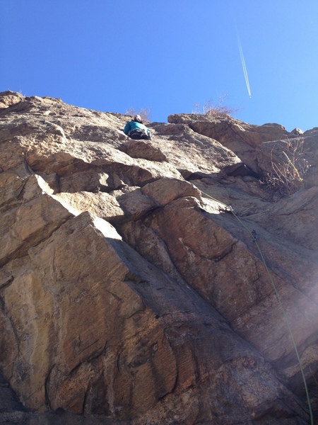 Nearing the crux.