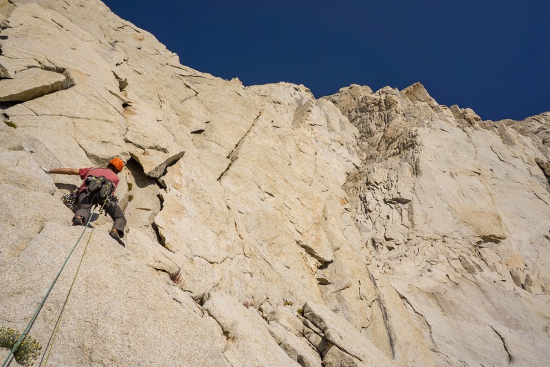 on a lower pitch. aiming for the clean corner up and right. not the giant one, but the smaller one to the left. the right wall of this corner holds the ow