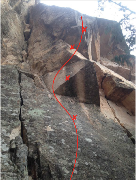 Clip the bolts, and get onto the pedestal above the second bolt.