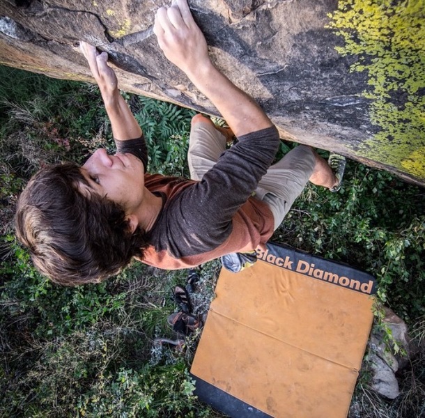 Mark Rafferty on the start of Green Monster, V6