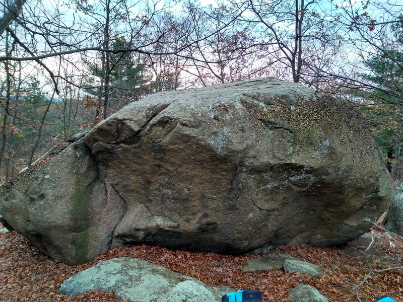 Backside of Roof Boulder - S16.