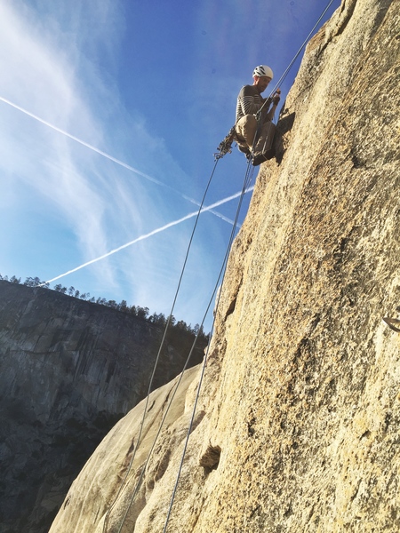 Lenny on Lost Arrow Spire Tip