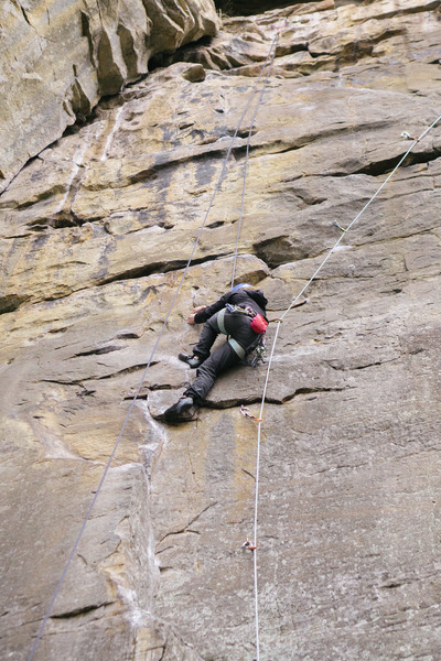 Rock Climb Deer Camp, North-Central Arkansas