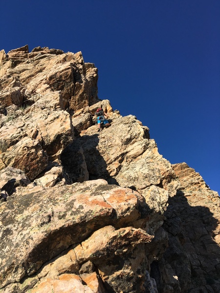 Nearing top of our first pitch