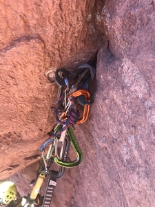 Creative pin stacking to gain the anchor on the A2 pitch.