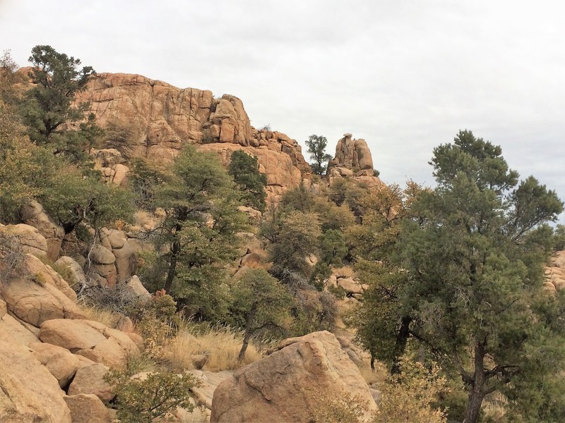 Rock Climbing in Time Zone, Central Arizona