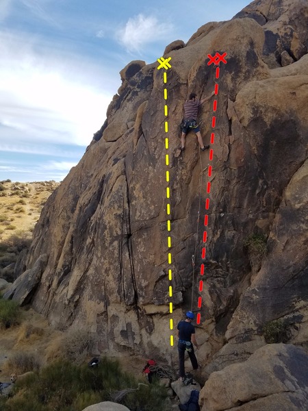 Johnny cruising up Yang. We found Yin to be the harder of the two in terms of balancing