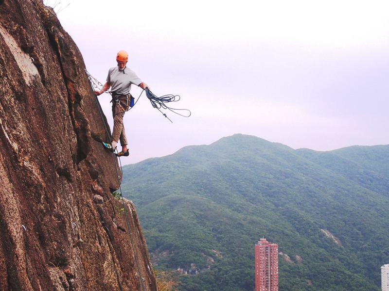 At the Anchors. Rope!