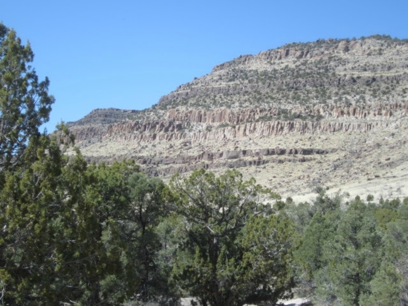 Looking west across Pahroc Valley from Campground Lowercase e.