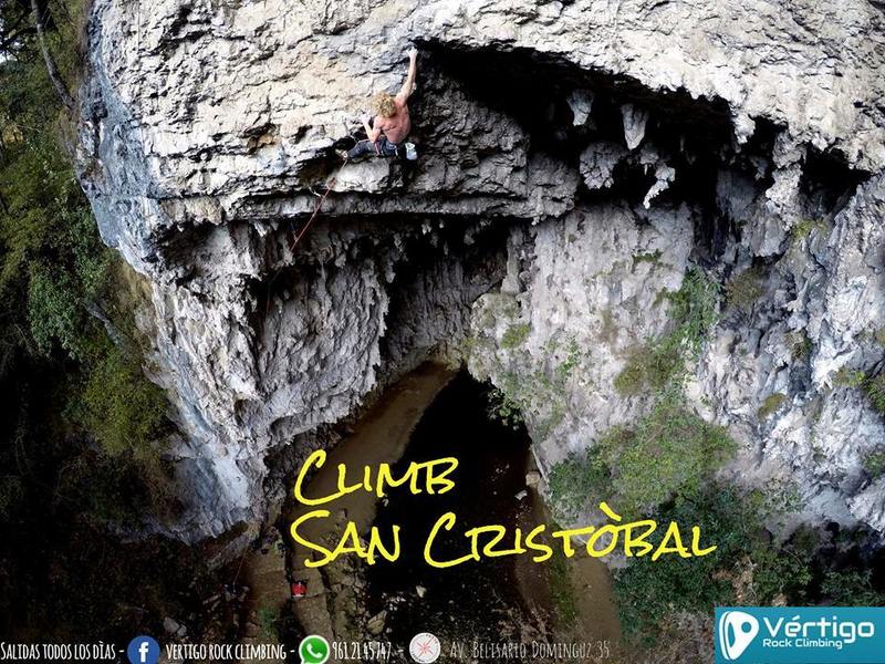 After the crux you'll find one of the best moves of the arch!