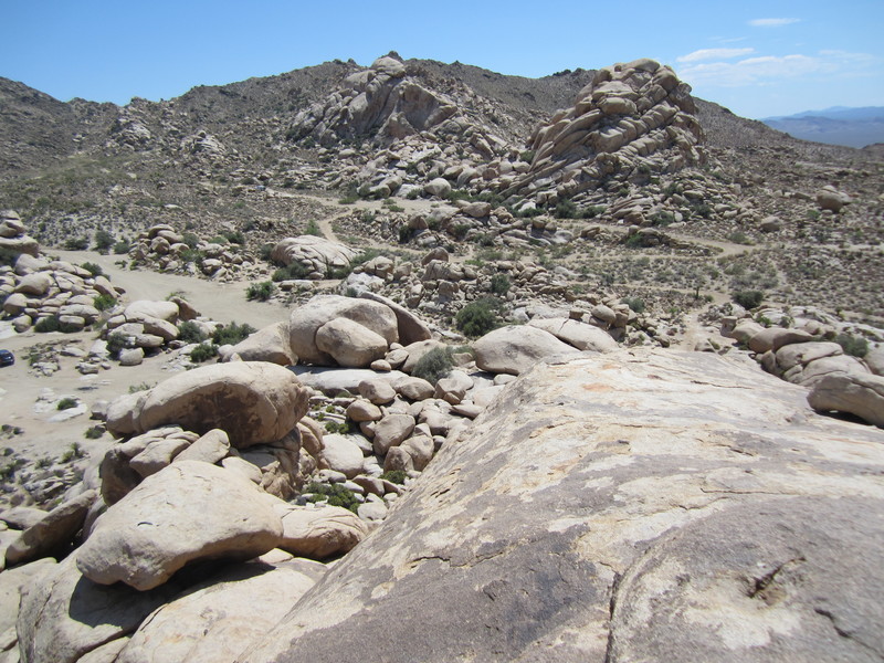 Climbing in The Moon (aka Knob Hill), Southern Nevada