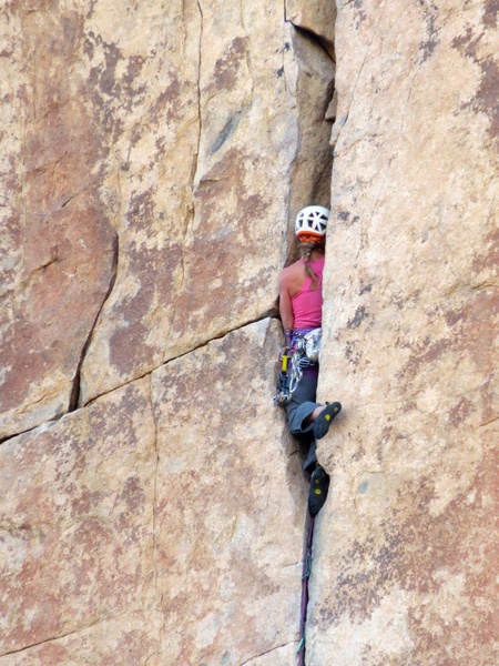 Halfway up.