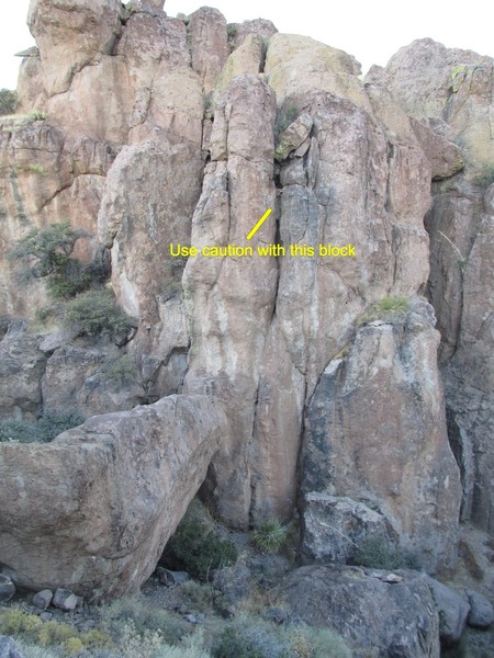 Block to be careful with
