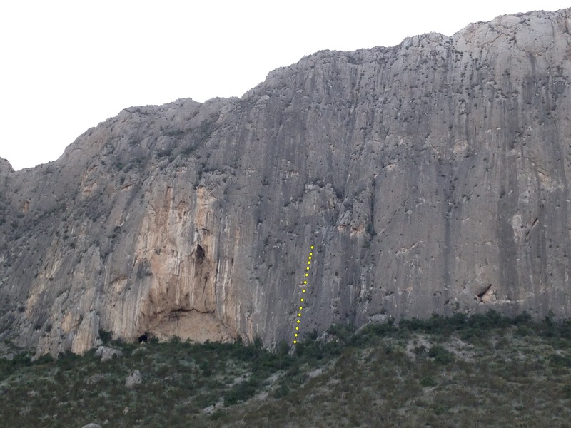 Culo de Gato overhang area