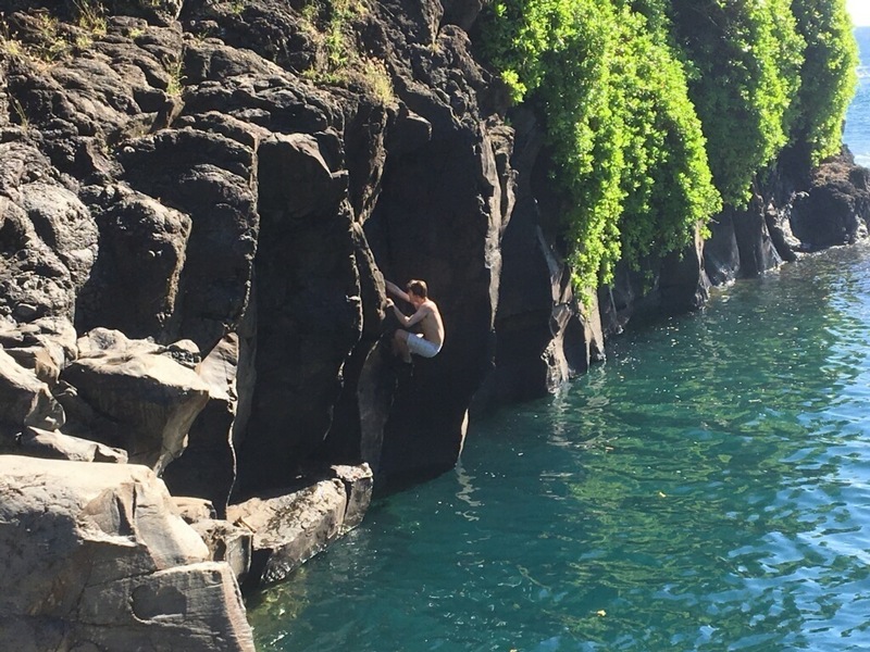 Rock Climb Venus' Offering, Maui
