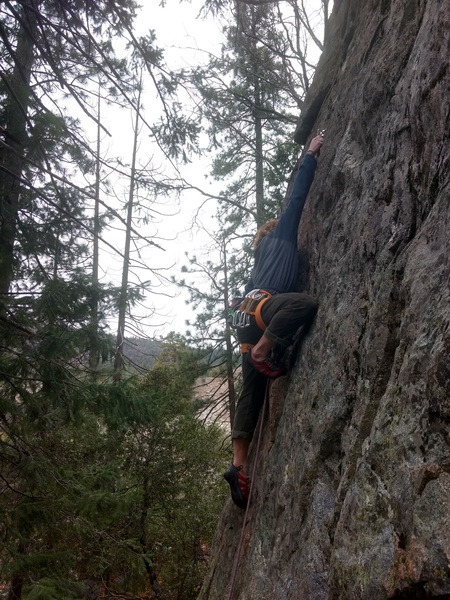 Preston hanging the first draw