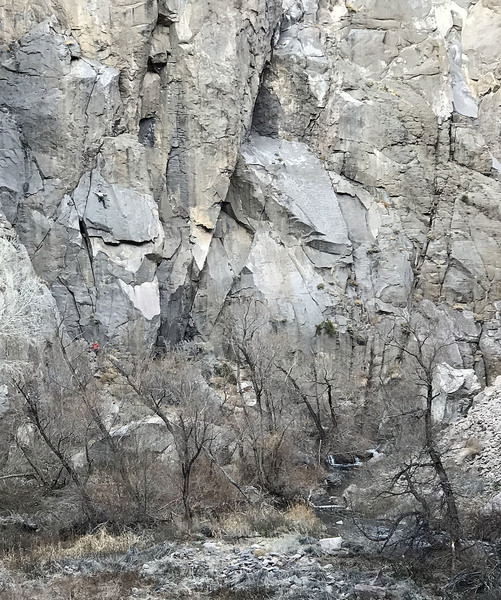 unknown climber, 01/14/18