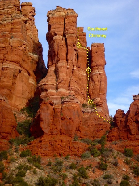 Southeast Chimney, Blowjob Rock.