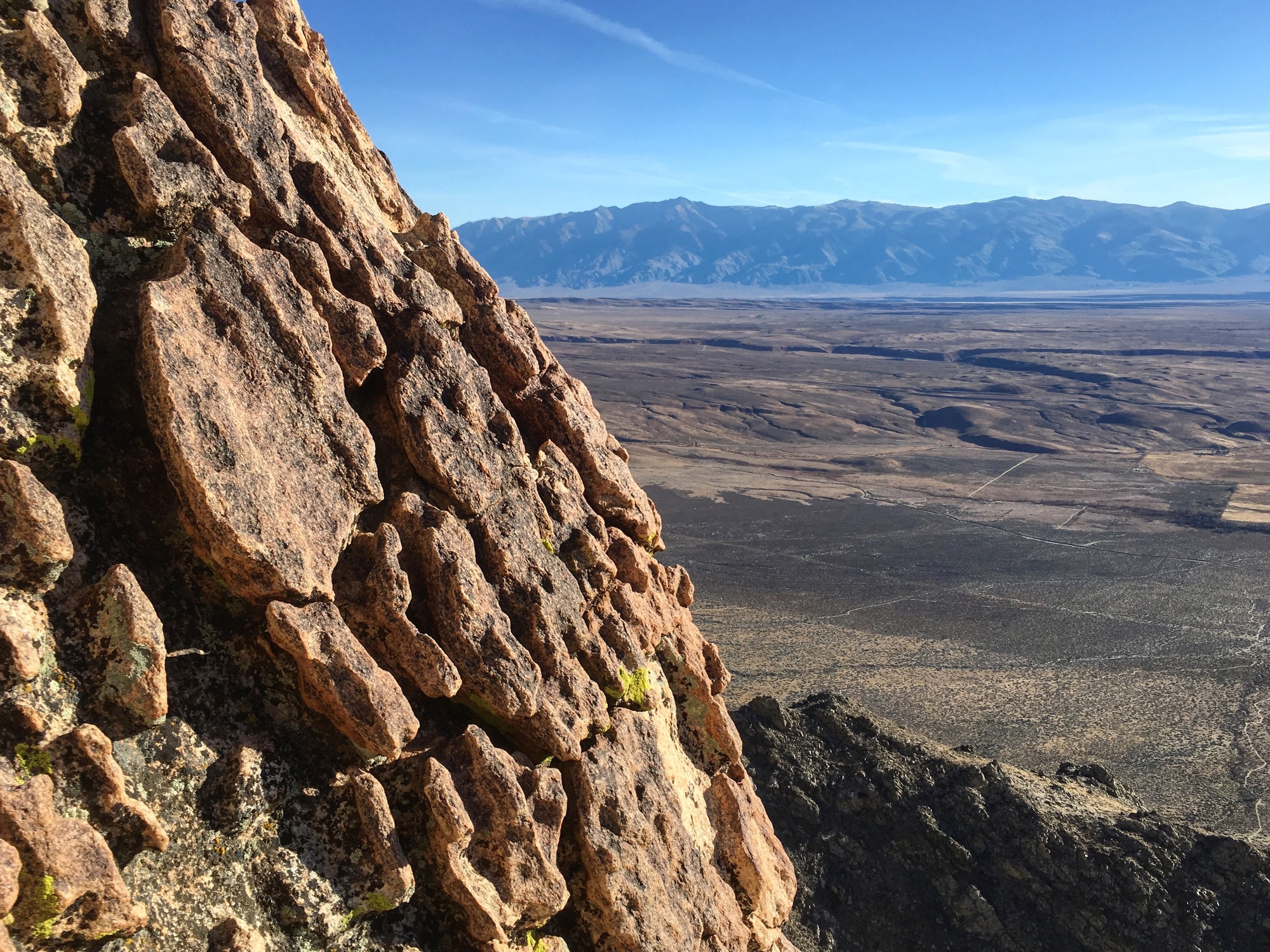 A detail of what to expect while on this route.