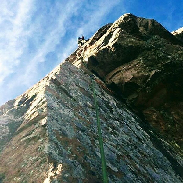 Michael is approaching the top of High Anxiety