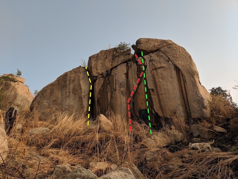 Sweet smell of Guano (yellow), High Noon (Red), Rush Hour (green)