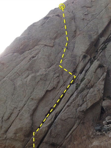 Whole route.
