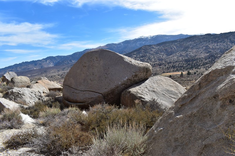 The boulder seen from The Iron Man Area.
