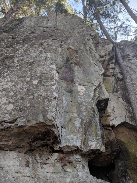 First route in the area