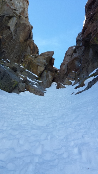 Looking up at pitch 5.
