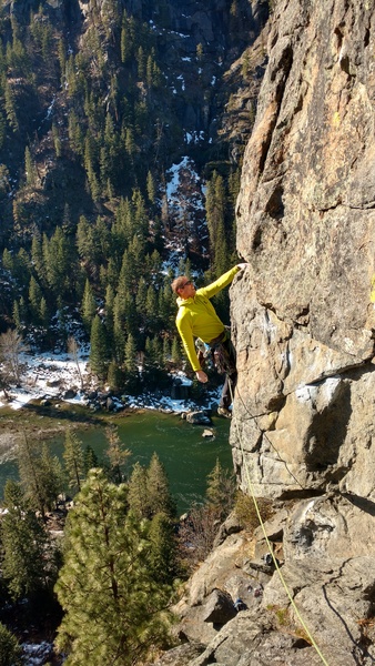 Canary pitch 2 start. Photo by Loren Foss.