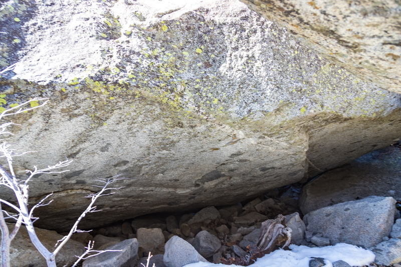 The W side of the Gemini Cave. Gemini project ascends the rail on the right.