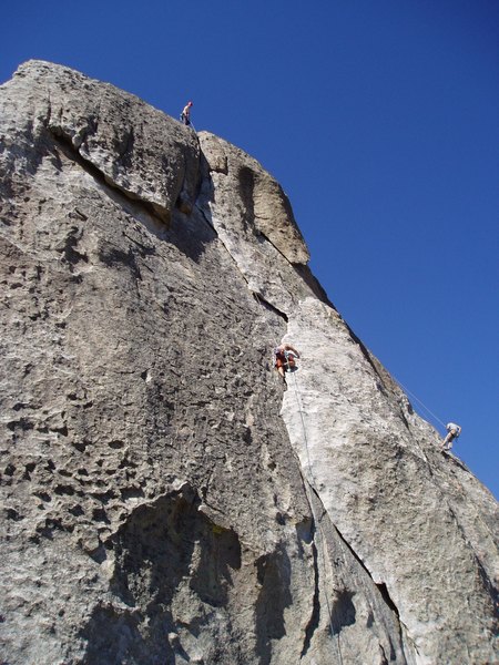 Climbers on Rye Crisp