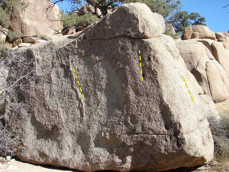 The Gate Way Boulder. Easy but fun. Close to the slab.