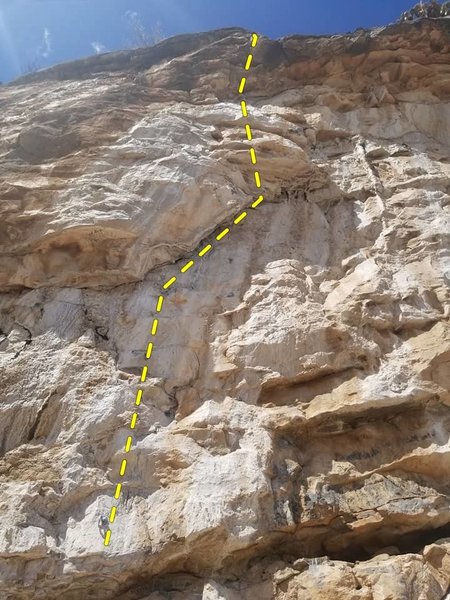 Picture of the climb