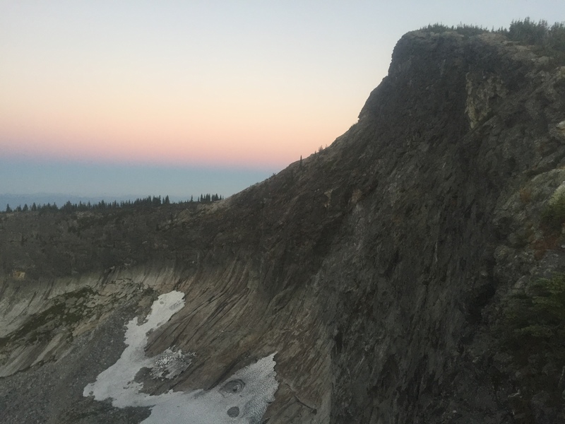 Rock Climbing in Gunsight Peak, North Idaho