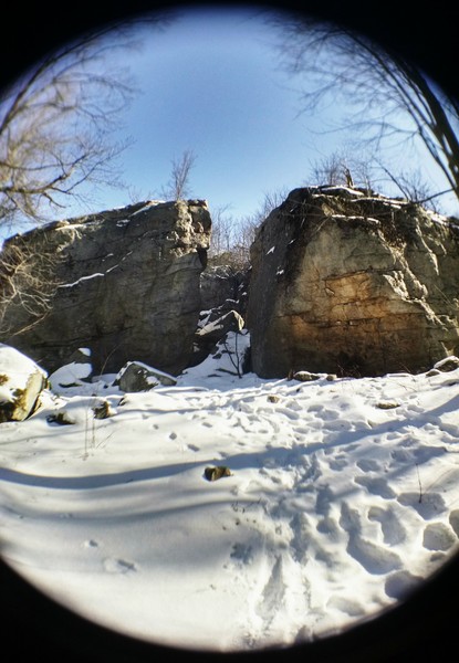 "The Main Attraction" on the left, and the "Campfire Boulder" on the right with the super-classic "Campfire Direct" showing its beautiful self.