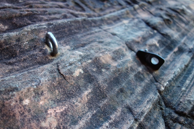 New bolt and original bolt on Pitch 1.