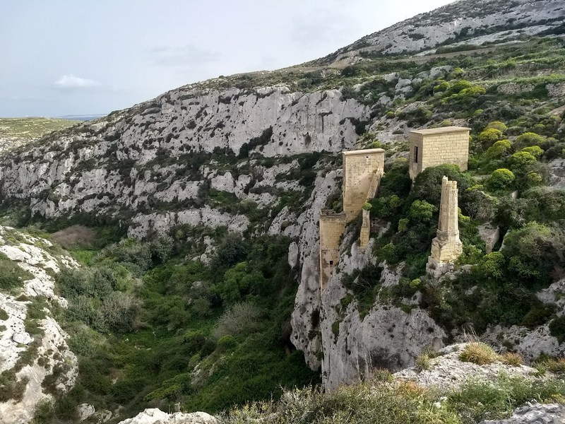 Rock Climbing in Italian Wall, Gozo