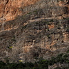 Douvari Section (arrows point to climbers)