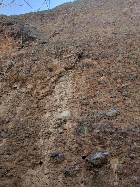 Route starts below the flake