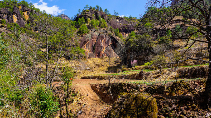 The Cove and Arch as Viewed from the road