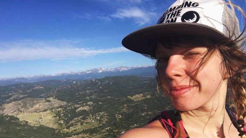 Savannah Buik was always on top of the world.