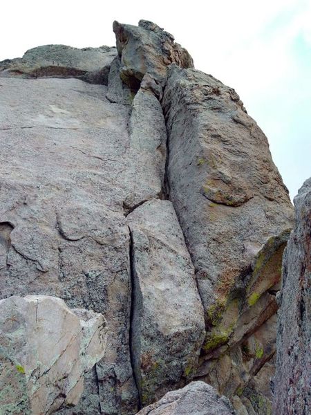 Rotgut (5.9), Holcomb Valley Pinnacles