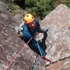 Charles on the second pitch of la farouche