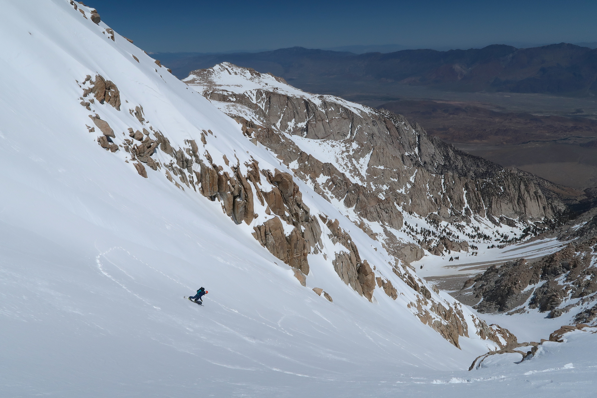 Descending Mt. Langley