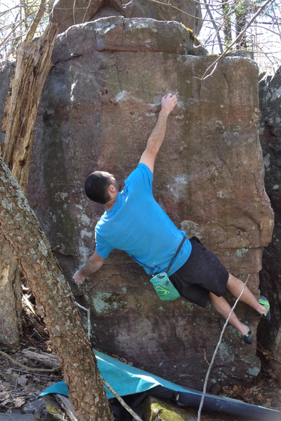 Ian after sticking the move.
